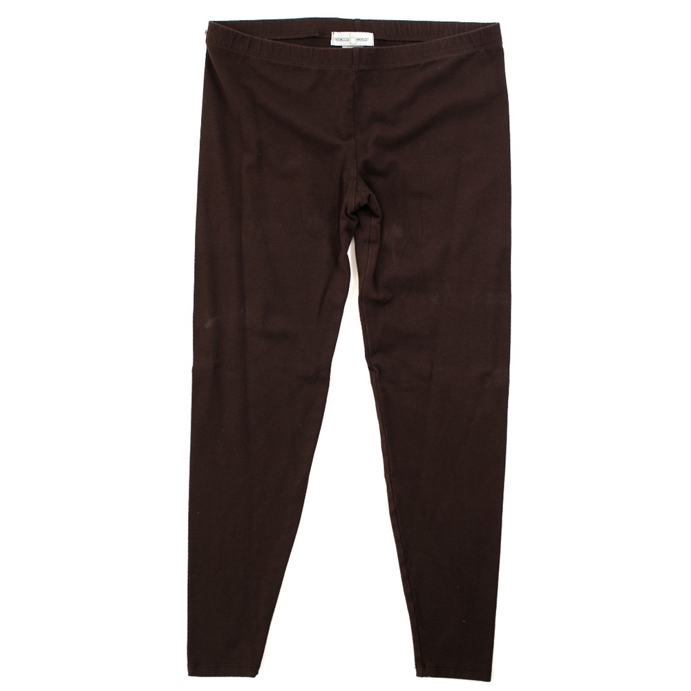 Rebecca Beeson Chocolate Brown Leggings Size L